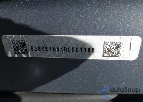 2024 Acura Mdx Technology Package from USA, damaged, VIN 5J8YE1H41RL001186